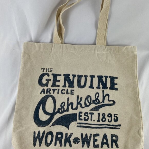 Oshkosh Tote Bag “The Genuine Article Est 1895 Work Wear” - Picture 3 of 8